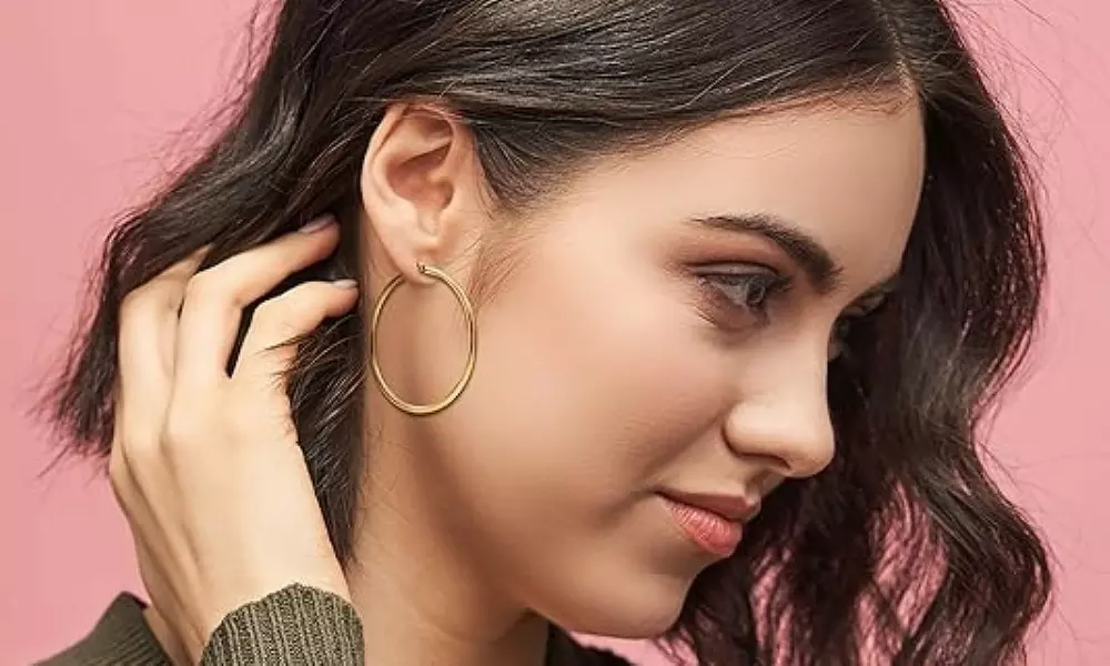 2MM French Lock Hoop 925 Sterling Silver Earrings - 10MM-65MM 