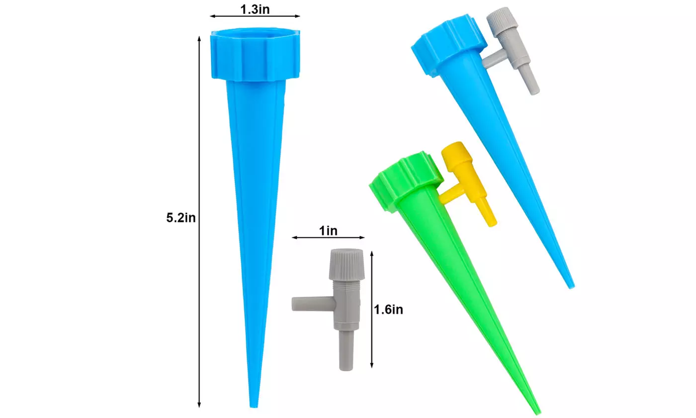 Automatic Plant Self Watering Spikes Devices Adjustable Drip Irrigation System