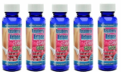 5 Bottles Raspberry Ketone Lean Advanced Weight Loss Supplement MaritzMayer 5 Bottles