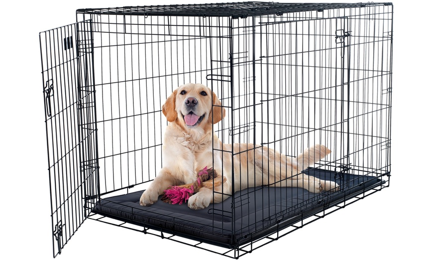 Up To 3% Off On PETMAKER Waterproof Dog Crate... | Groupon Goods