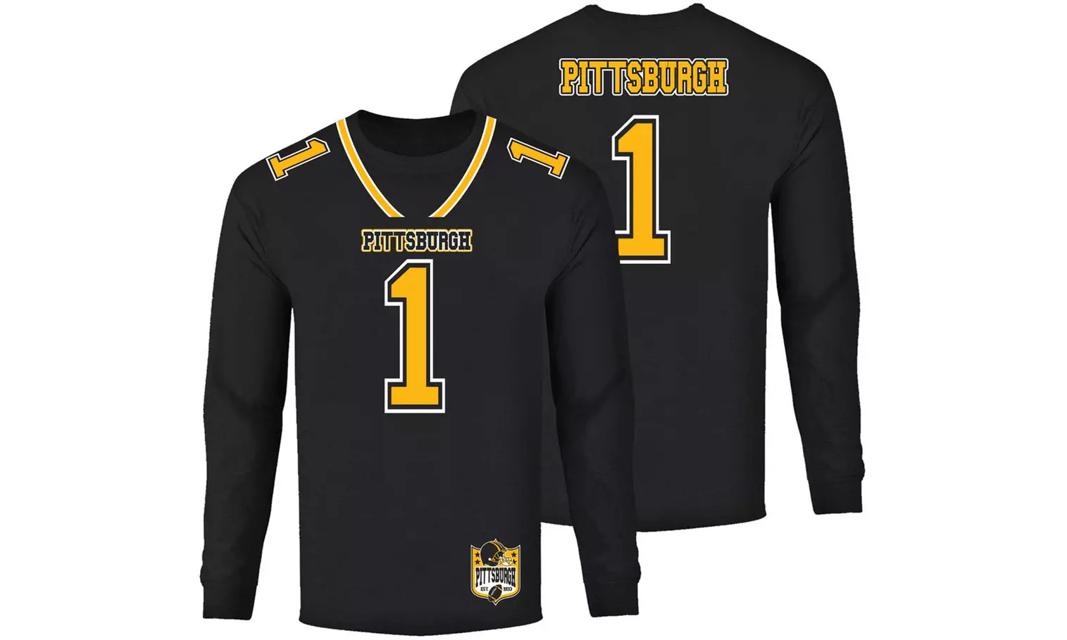 Men's Football Team Jersey Long Sleeve Shirts