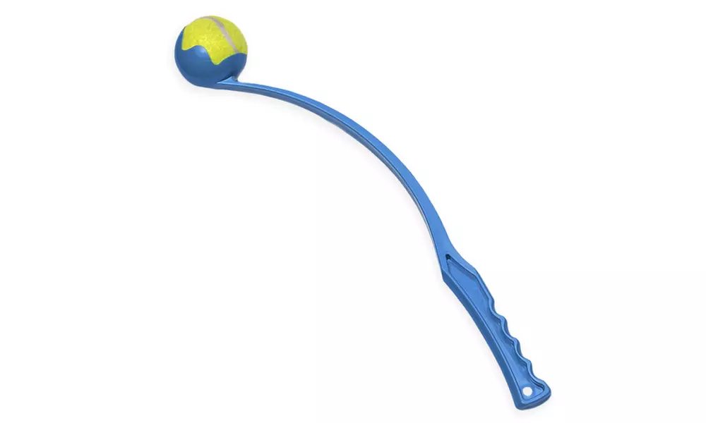 Dog Ball Launcher Tennis Ball Toy Thrower Stick - Good for Small to Large Pets - Primary Image
