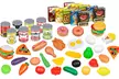 Supermarket Fun Size Food Playset - 58pc, 130pcs, Tea set, Burger set, Ice Cream - Second Medium
