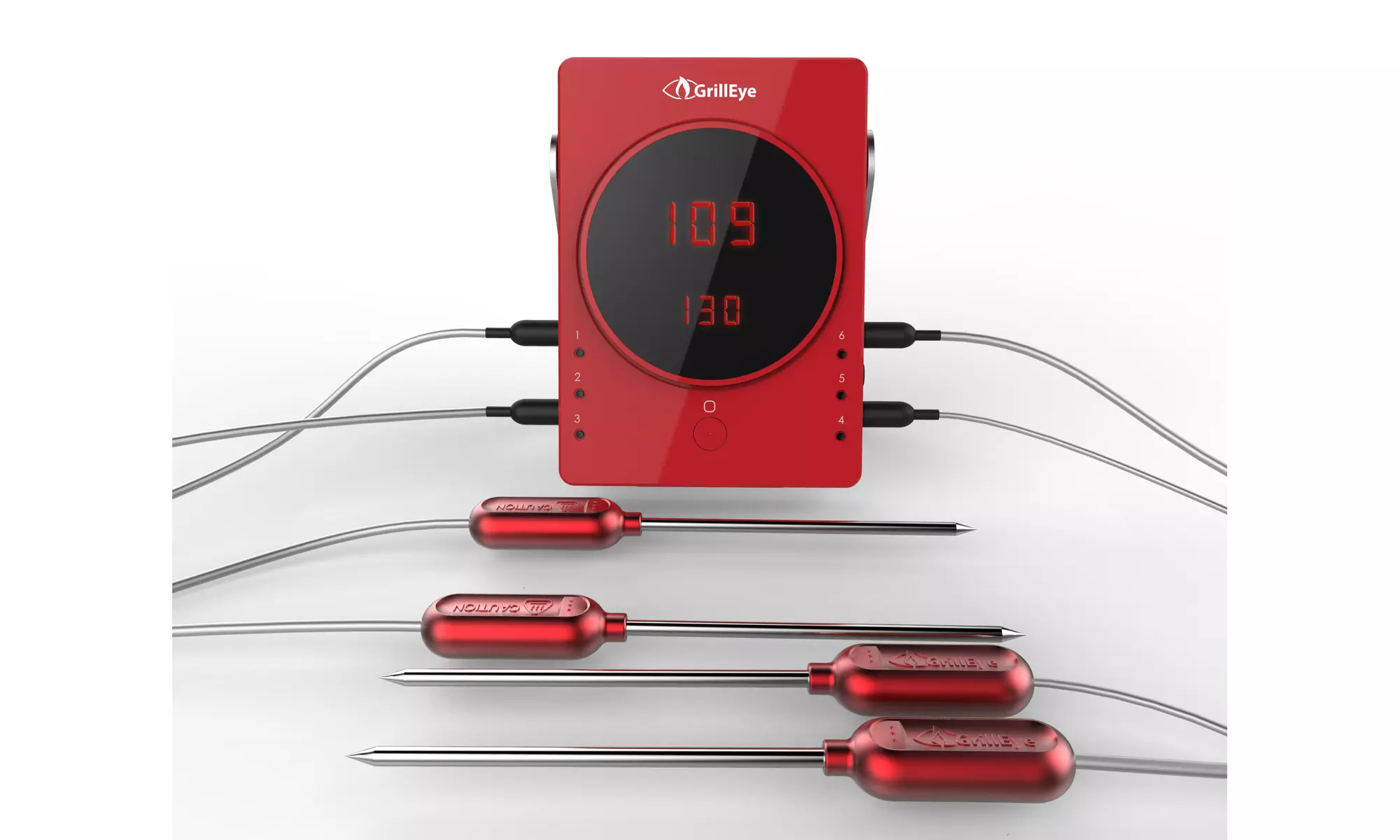 GrillEye Smart Bluetooth Grilling and Smoking Thermometer - Primary Image