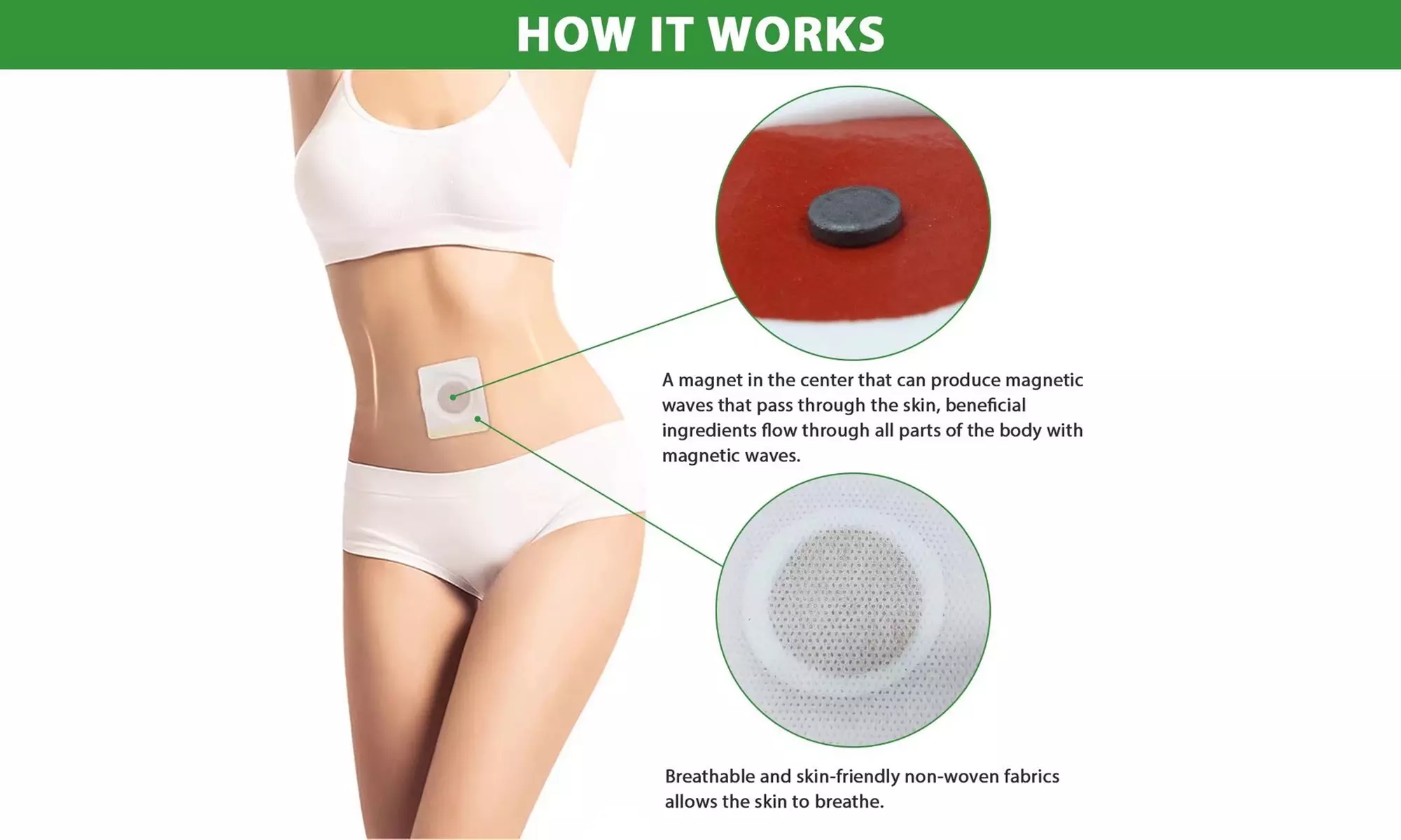 Ginger Foot Pads Detox Foot Patches Slimming Patches for Deep Cleasing