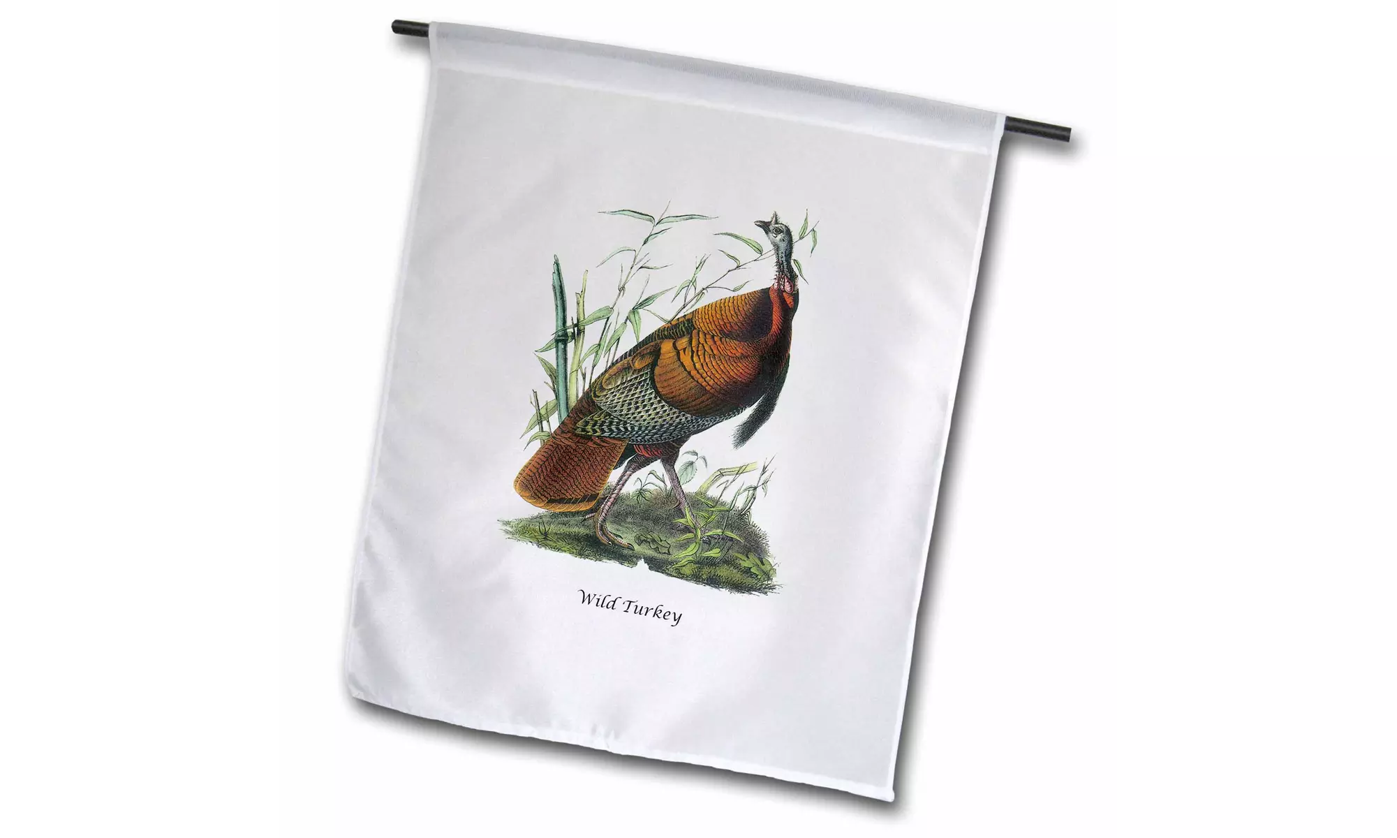  Garden Flag Wild Turkey by John James Audubon - 18 by 27-inches  - Primary Image