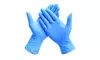 Blue Nitrile Disposable Extra Thick Powder Free Gloves (100-Pack)