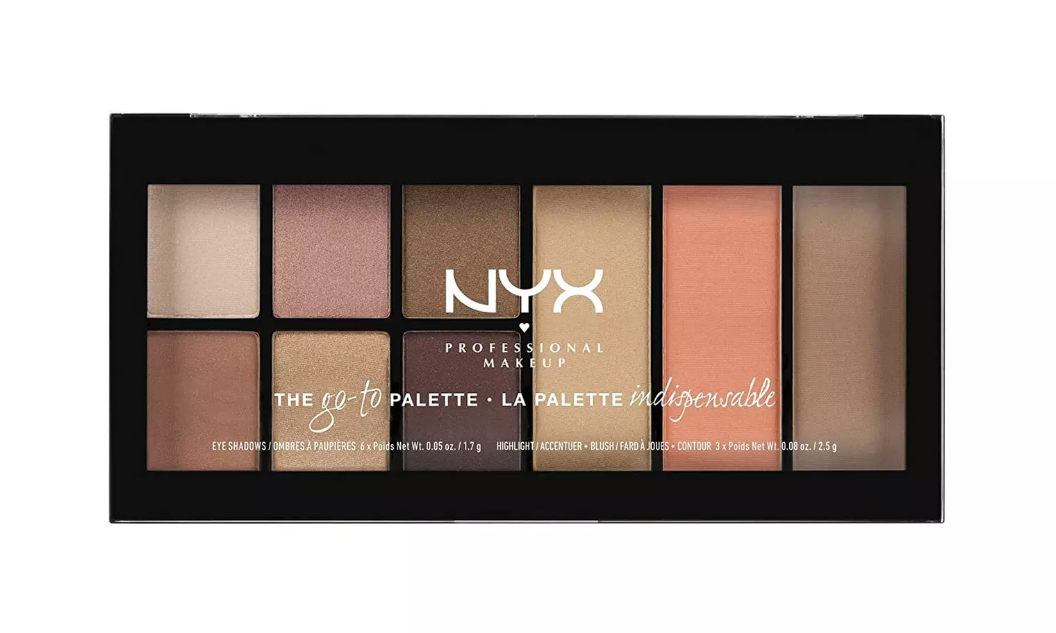 NYX PROFESSIONAL MAKEUP Go-to Palette - Primary Image