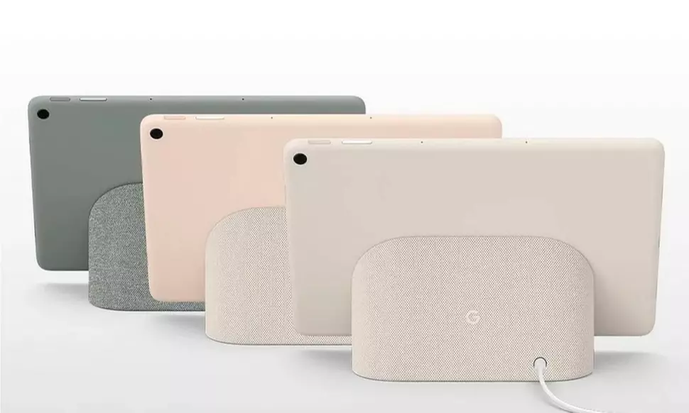Google Pixel 11" 128GB Wi-Fi Tablet with Charging Speaker Dock - Primary Image
