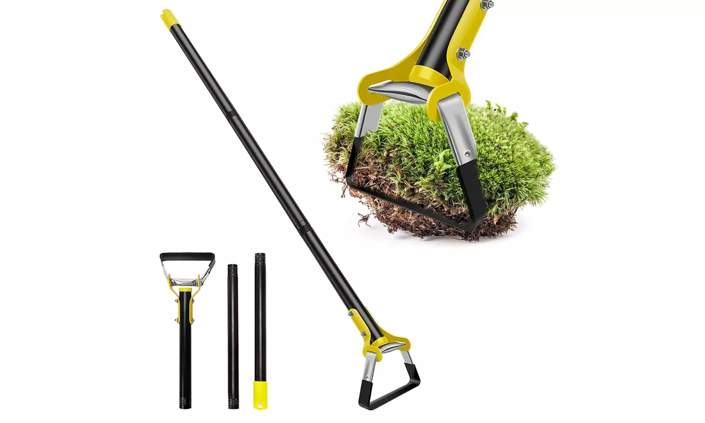 LakeForest Adjustable Push-Pull Stirrup Garden Hoe Scuffle Hula Weeder - Primary Image