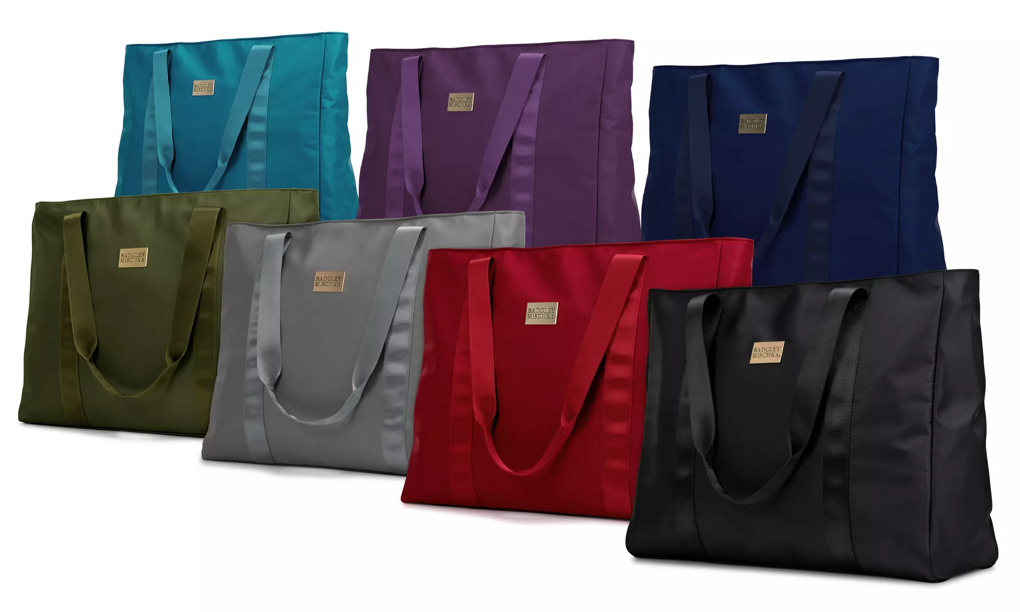 BADGLEY MISCHKA Nylon Weekender Travel Tote Bag - Primary Image