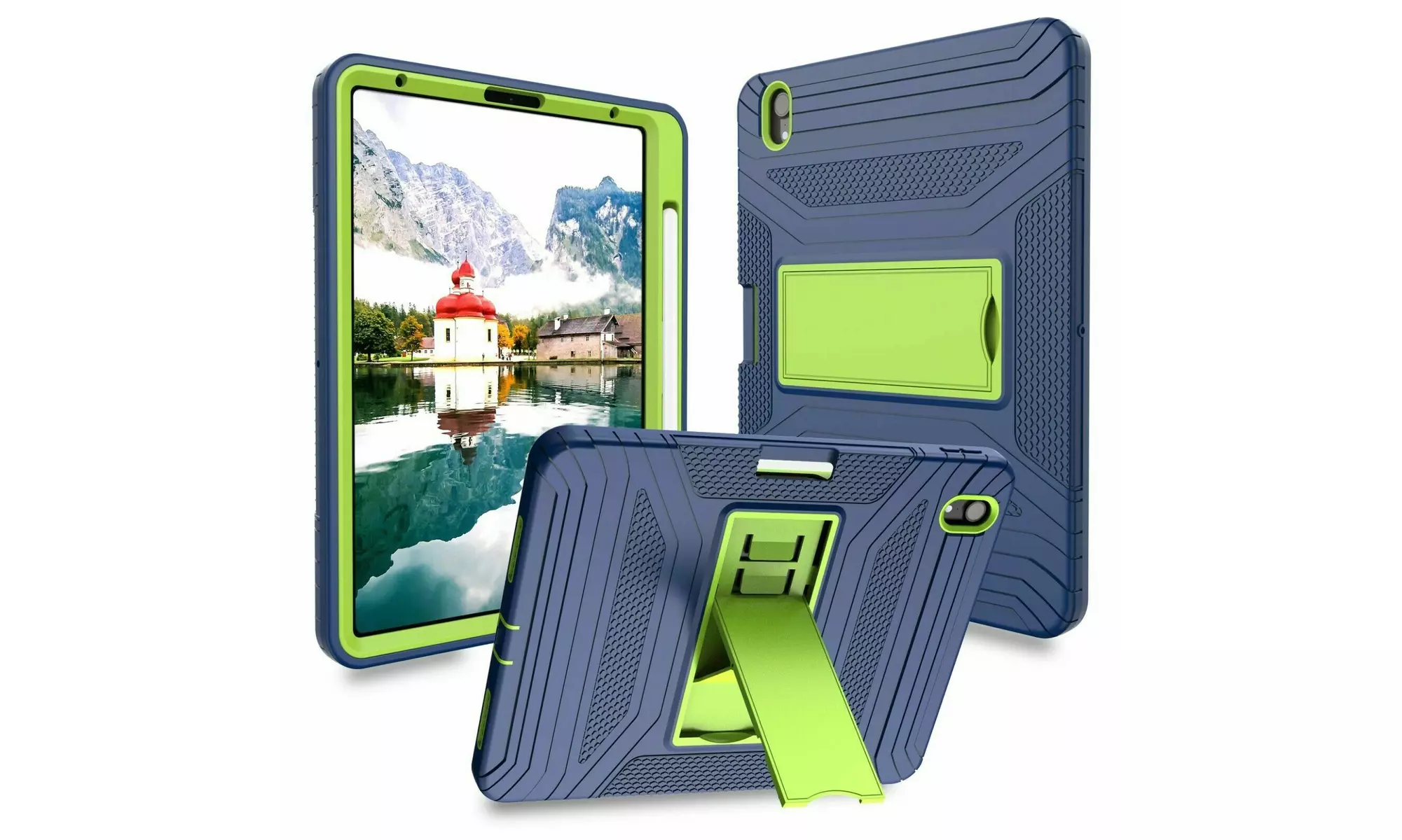 Shockproof Case For iPad Air (4th Generation) 2020 10.9" Heavy Duty Stand Cover - Primary Image