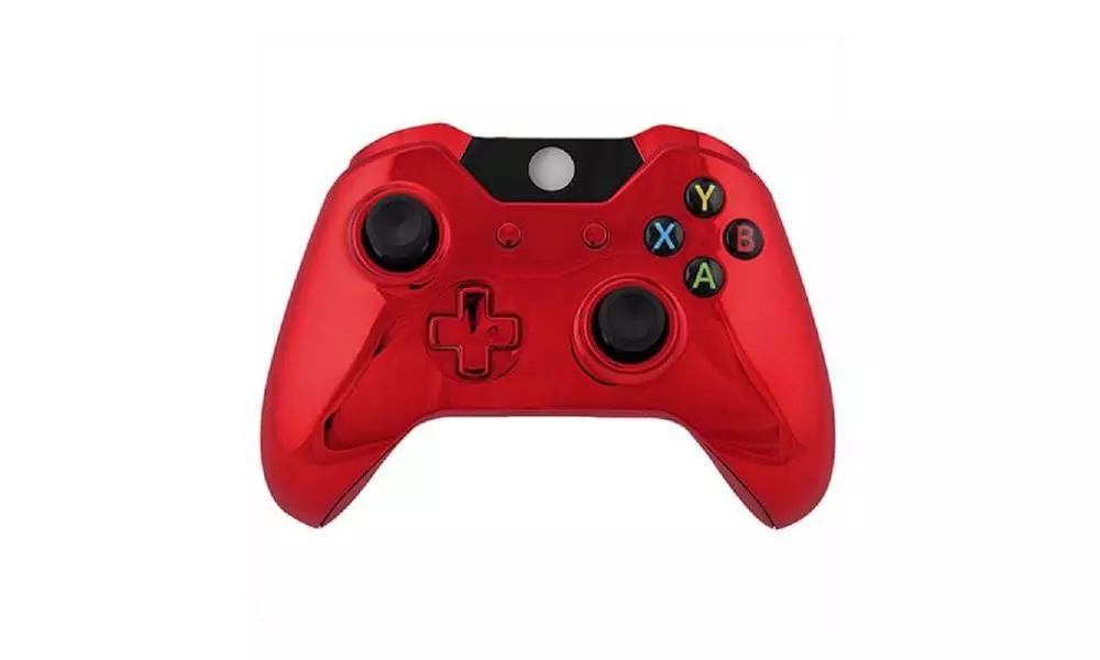 Game Bully Repair Part Full Housing Shell For Xbox One Controller Red - Primary Image