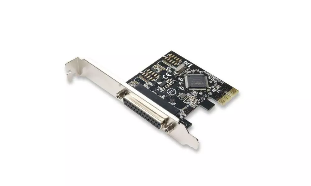 Syba PCIe 1 Port Printer/Parallel Card Moschip 9901 LowProfile Bracket - Second Medium