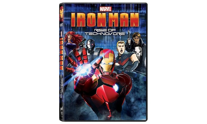 Iron Man Rise Of The Technovore Dvd