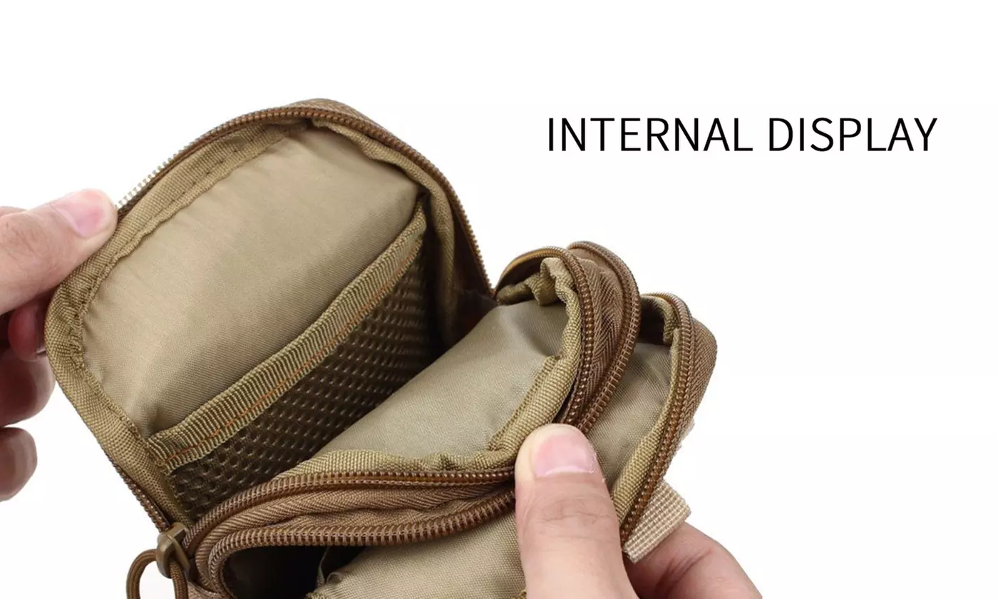 Tactical Pouch Belt Waist Pack Bag Military Waist Phone Pocket