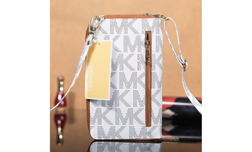 Image 14: Michael Kors Leather Crossbody