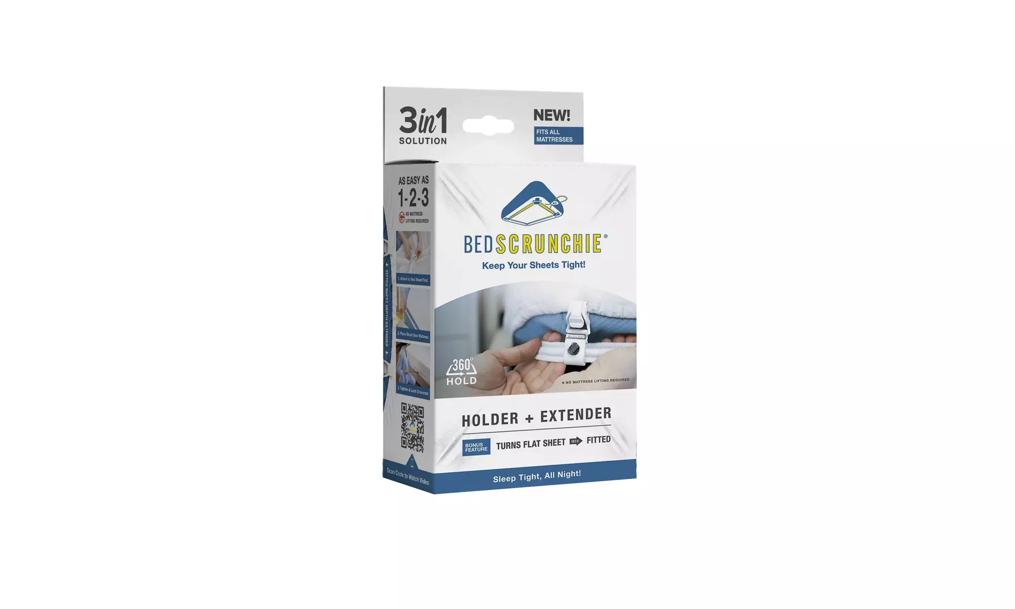 Bed Scrunchie Bed Sheet Holder and Extender - Second Medium