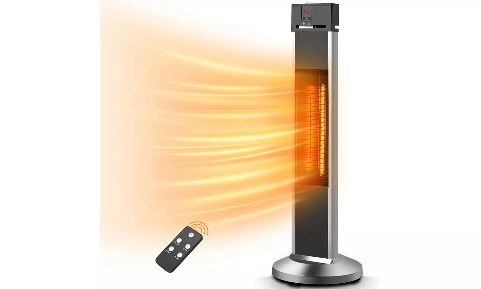 TRUSTECH Patio Heater- Space Heater Infrared Heater w/Remote - Primary Image