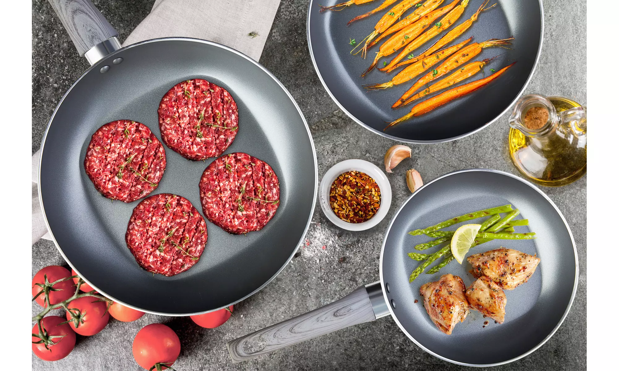 Not a Square Pan - One and Only Square Bottom Round Top-Premium Nonstick Frypan - Primary Image