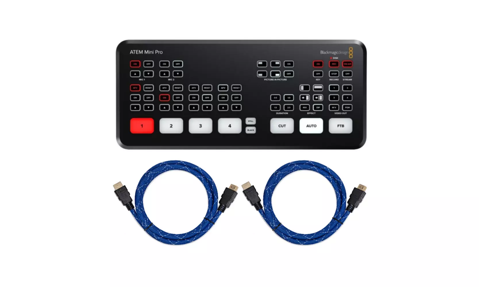 Blackmagic Design ATEM Mini Pro HDMI Live Stream Switcher Bundle - Primary Image