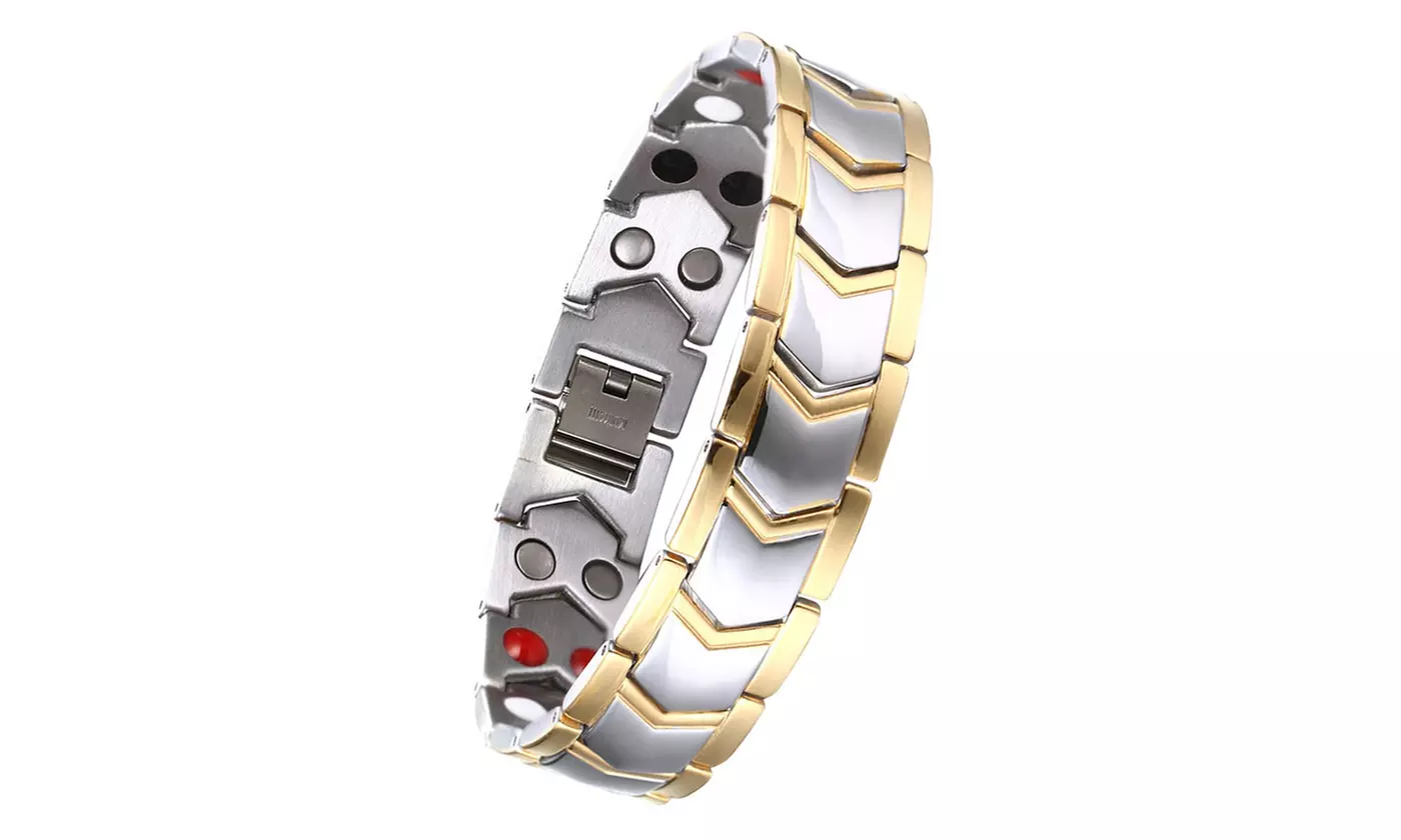 Magnetic Health Bracelet Carpal Tunnel Relief Arthritis Bio Therapy Chronic Pain - Primary Image