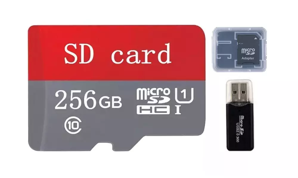 128/256GB Original Flash Memory Micro SD Card Class10 TF Card Memory Card - Primary Image