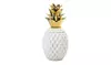 13" Gold Topped Pineapple Jar