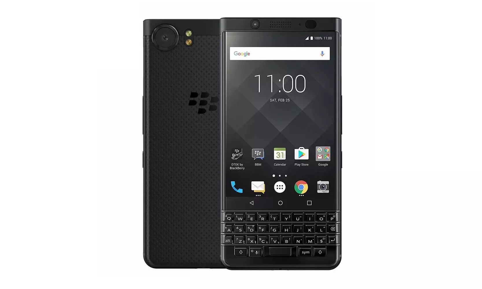 Blackberry KEYone BB100-7 64GB Dual SIM 4.5" IPS LCD 12MP Factory Unlocked Phone - Primary Image