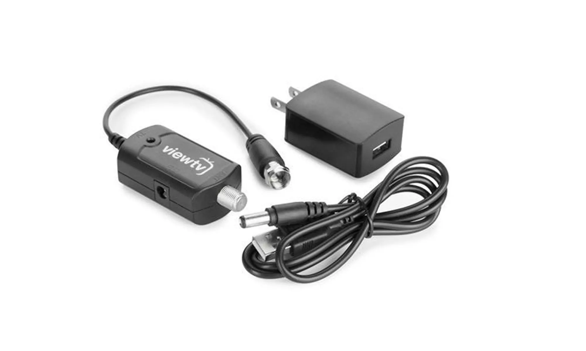 Amplified Flat HDTV Antenna w/ 10ft cable - Ultra thin - Enhanced reception    - Second Medium