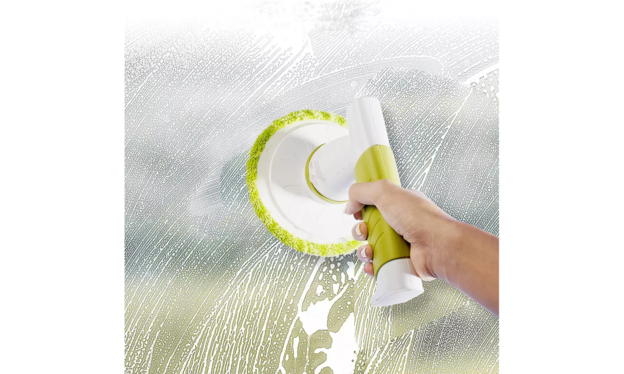 Zummy Handheld Electric Scrubber Bathtub Brush Kitchen Bathroom Toilet Tub 
