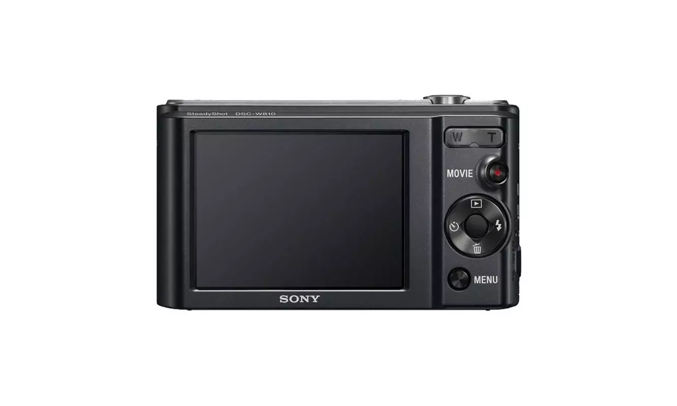  Sony Cyber-shot DSC-W810 20.1MP Compact Digital Camera 6x Optical Zoom Black  - Second Medium