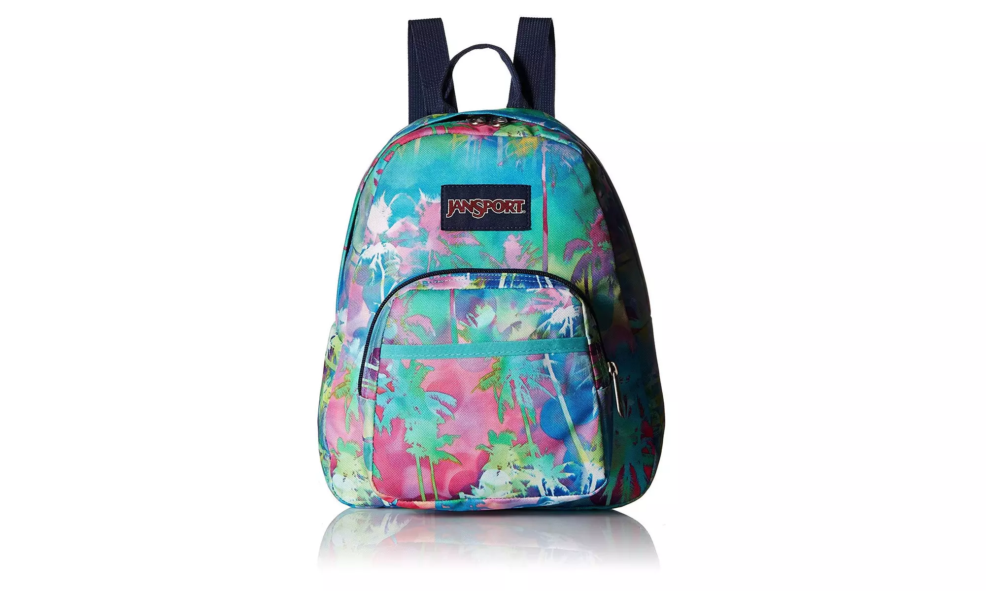 Jansport Half Pint Mini Backpack - Electric Palm - JS00TDH640B - Primary Image