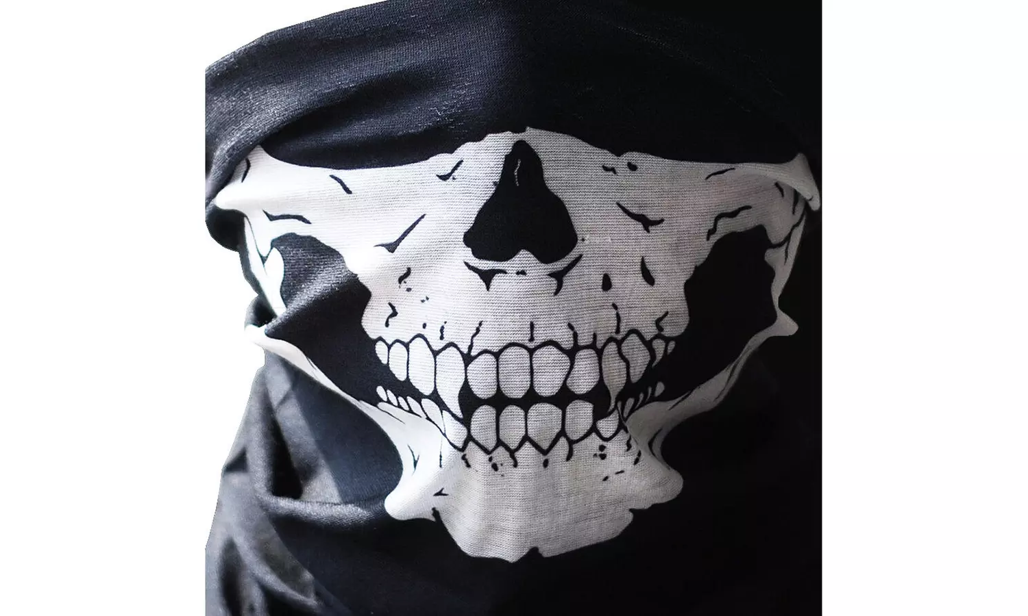10Pcs Skull Bandana Mask Scarf Skeleton Headband Face Neck Cover 22*22 IN - Primary Image