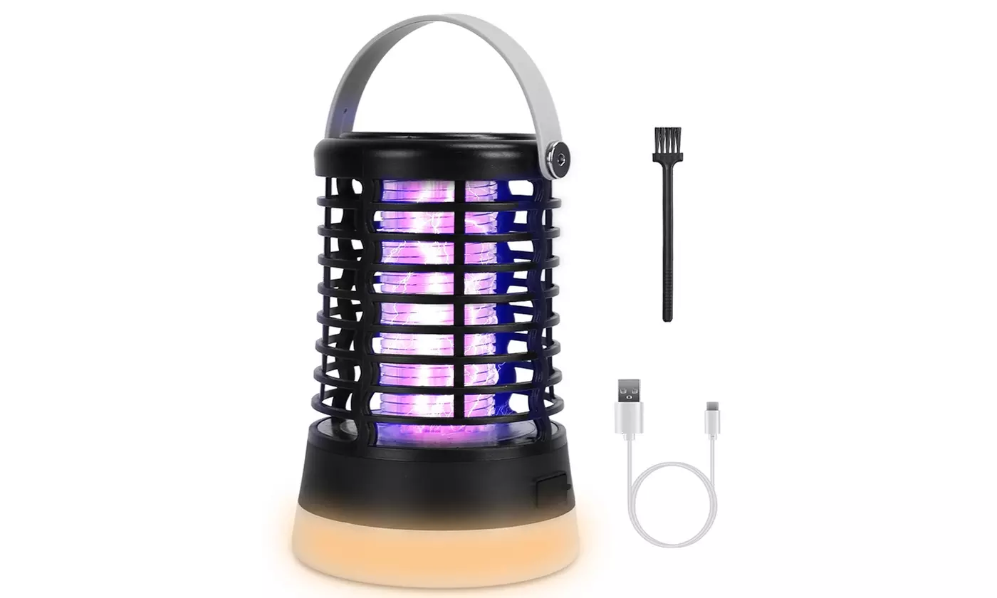 LakeForest 4-In-1 Electric Bug Zapper Light Mosquito Killer UV Light Insect Trap