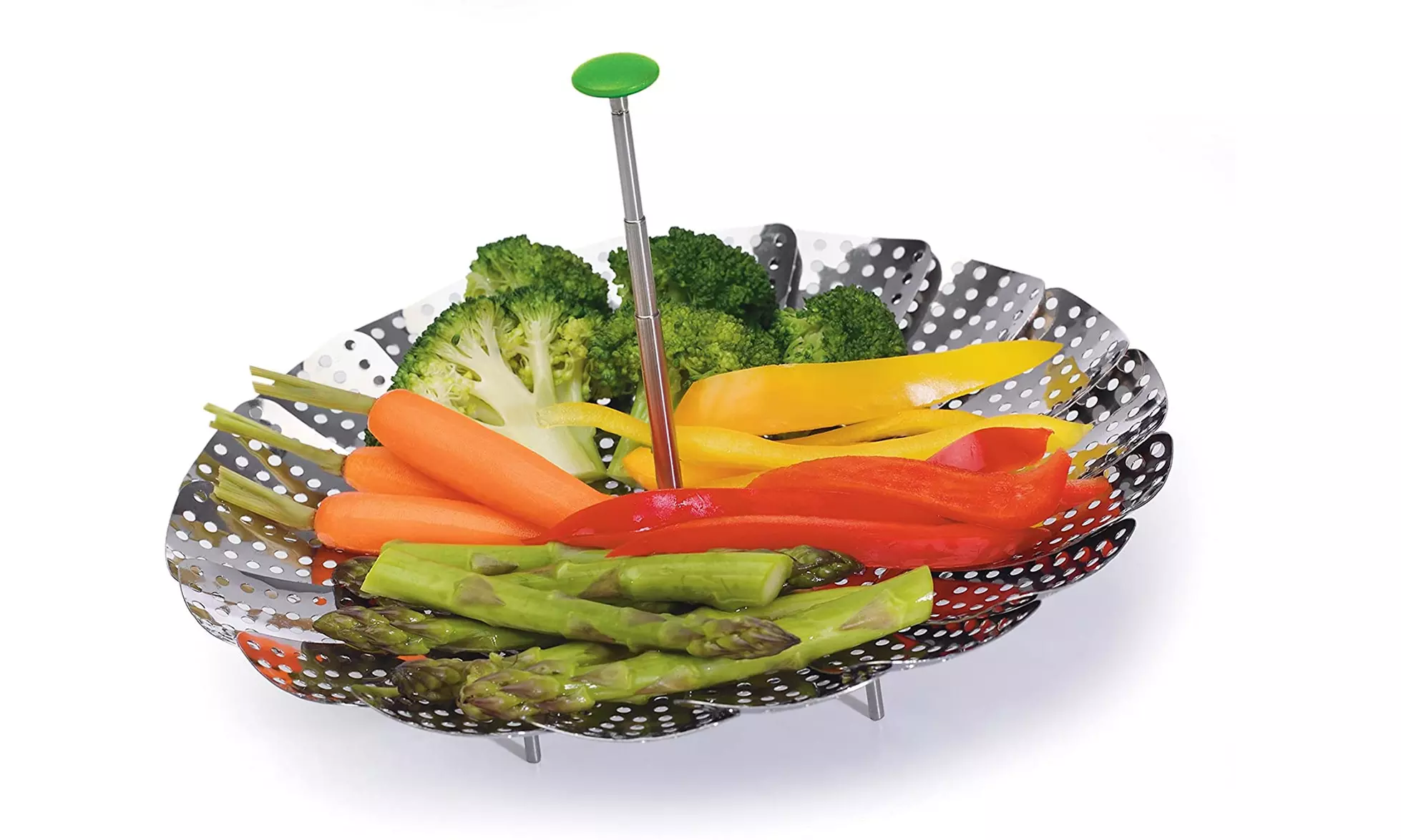 Progressive International Prep Solutions Steamer Basket, 9", Stainless Steel - Primary Image