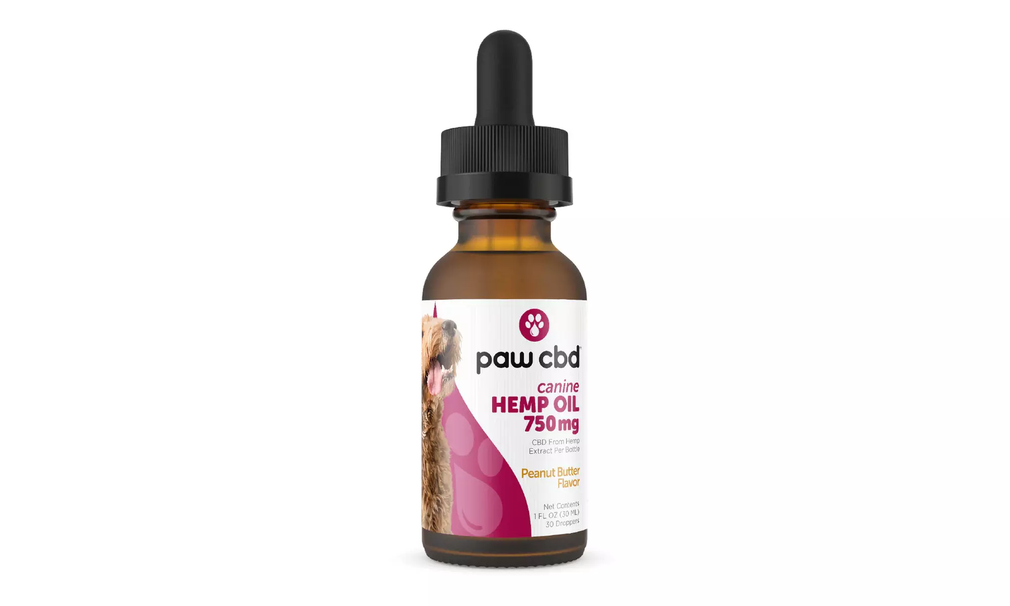 cbdMD CBD Dog Oil Tincture for Calmness & Health Support (300MG - 3000MG)