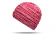 Cold Winter Warm Knitting Trendy CC Ponytail Beanies Hats Caps for Women - Second Medium