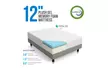 Lucid 12" Plush or Medium Gel-Infused Memory Foam Mattress - Image 5