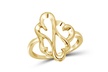 Jewelonfire Open Hearts Ring in SS 16369 - Second Medium
