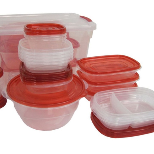 Rubbermaid Easy Find Lid Bpa Free Plastic Food Storage Containers Set