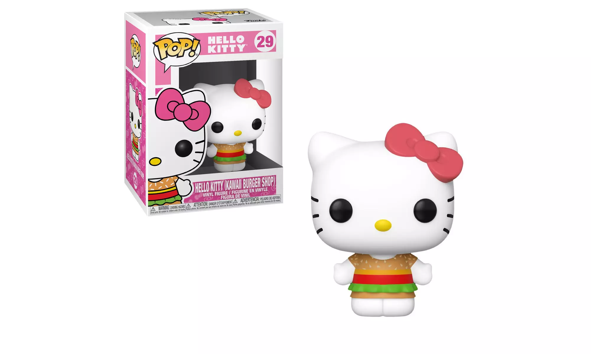 Funko Pop! Hello Kitty - Kawaii Burger Shop # 29 - Primary Image