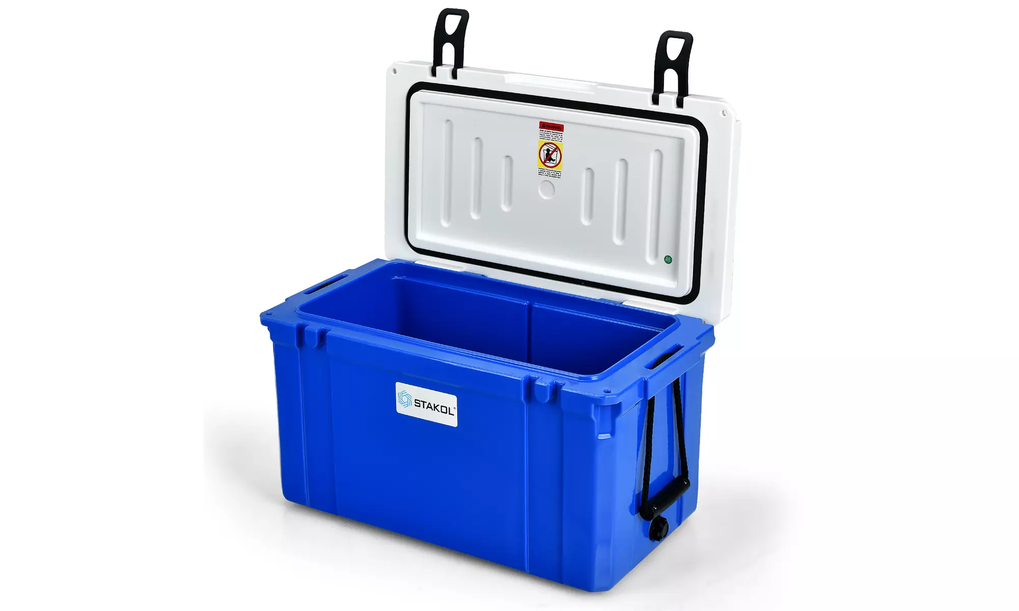 Costway 58 Quart Portable Cooler Ice Chest Leak-Proof 80 Cans Ice Box - Primary Image
