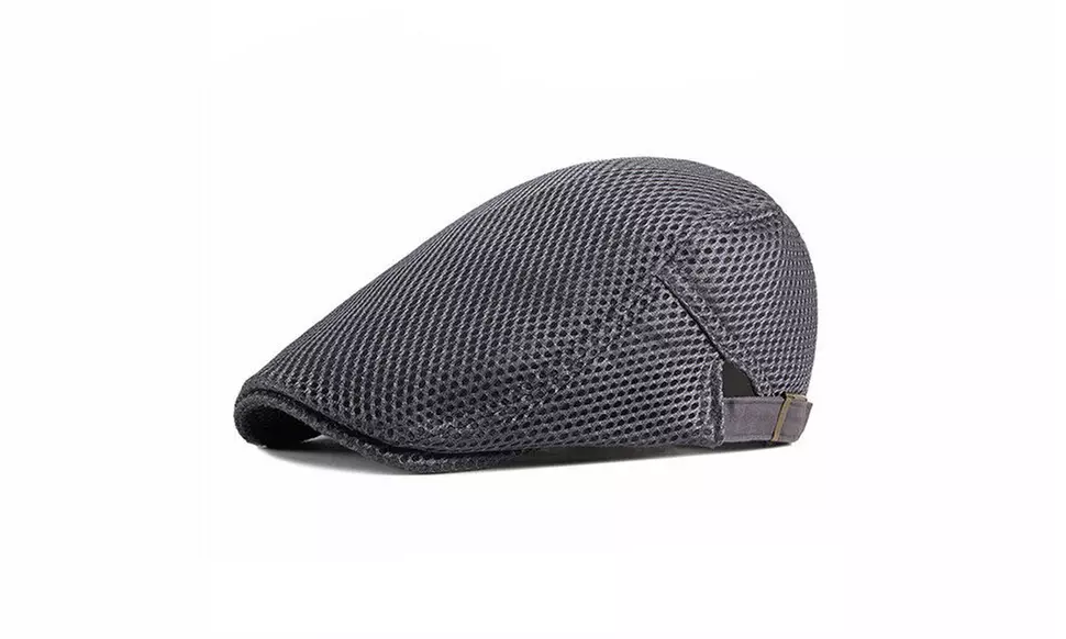 Men Newsboy Ivy Ascot Cabbie Hat Cap Solid Cotton Gatsby Golf Driving