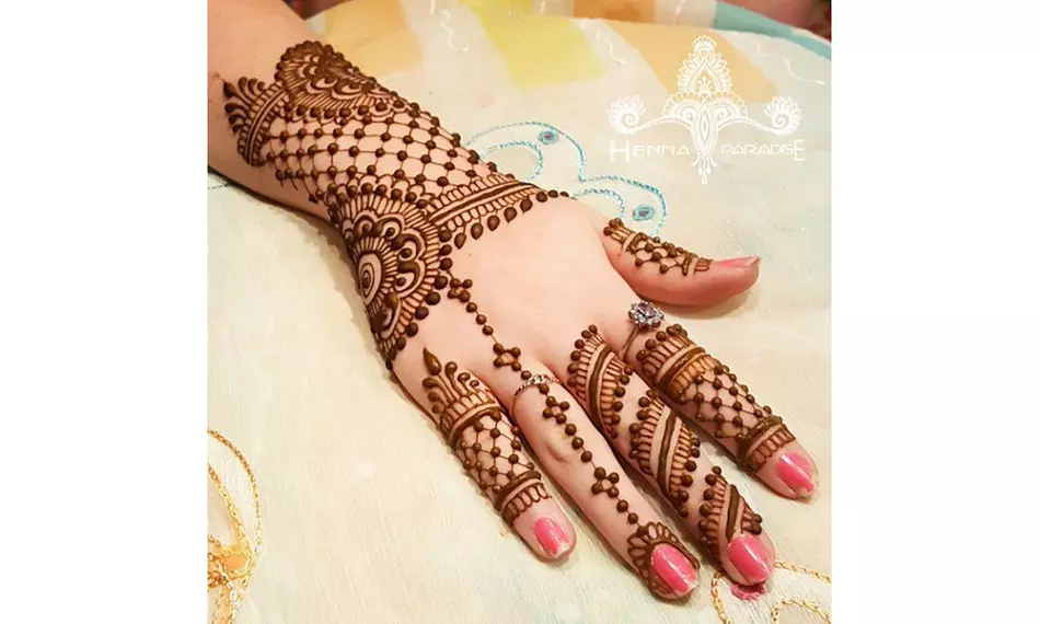 Kaveri Natural Brown Henna Paste 3 Cones Temporary Tattoo 25 Grams each - Second Medium