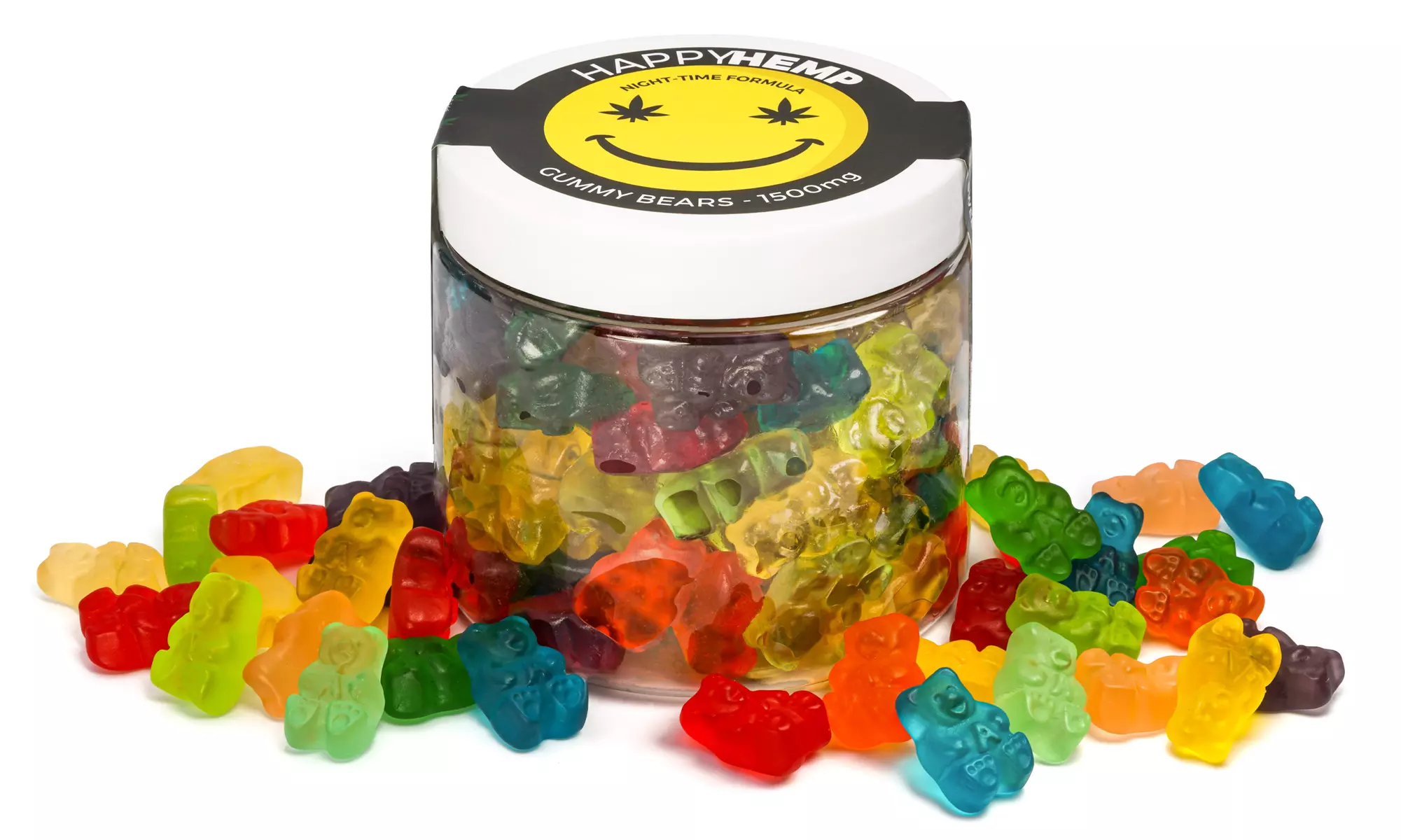 Night-time CBD Gummies from Happy Hemp (250mg-1500mg)