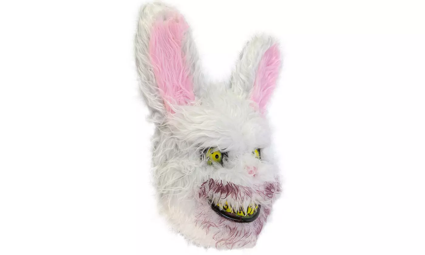 Evil Bloody Rabbit Mask Halloween Horror  Bunny Masquerade Cosplay Tricky Masks - Second Medium