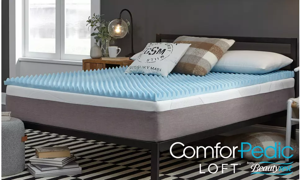 ComforPedic Loft from Beautyrest 2" Gel Reversible Topper