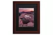 Michael Blanchette Photography 'Tide Pool Geometry' Matted Wood Framed Art - Second Medium