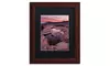 Michael Blanchette Photography 'Tide Pool Geometry' Matted Wood Framed Art